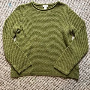 Christopher & Banks Green Sweater